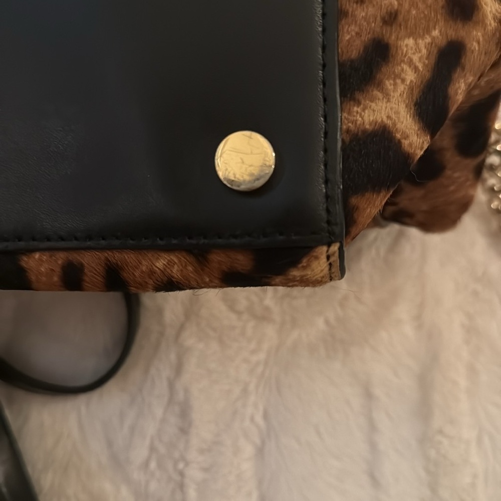 CLOSING 5/10/26 Michael Kors calf hair leopard print bag - Picture 6 of 9